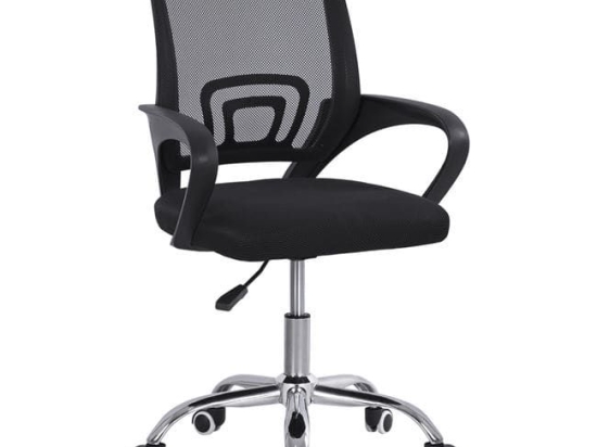 Καρέκλα Γραφείου HM1058.11 Bristone Black 60x51x95 εκ.