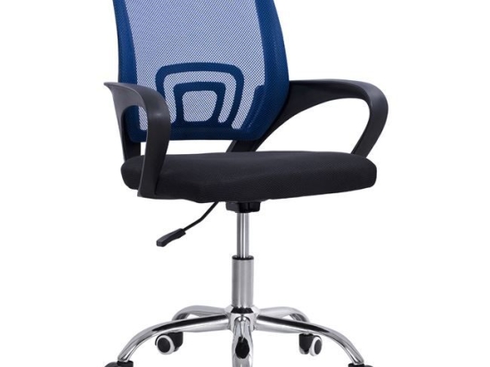 Καρέκλα Γραφείου HM1058.16 Bristone Blue 60x51x95 εκ.
