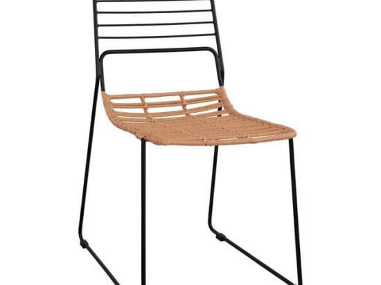 Καρέκλα Allegra HM5694 Beige 51x54x83Υ εκ.