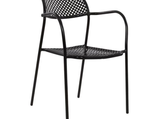 Καρέκλα Black Thetis HM5173.11 55x58x76,5 εκ.