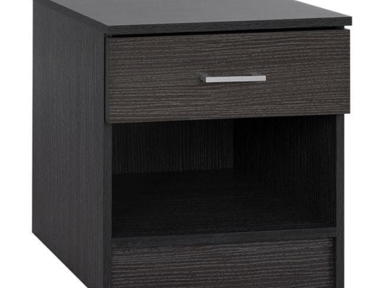Κομοδίνο Zebrano 45x35,5x47Υ εκ. HM2345.02 Μελαμίνη