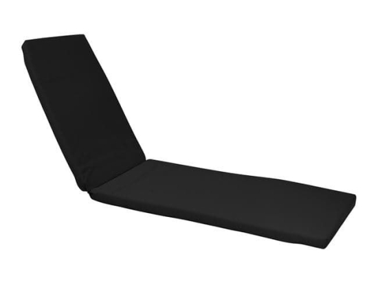 Μαξιλάρι Ξαπλώστρας Sifnos Black HM11234.05T 196(117+1+78)x58x5 εκ.