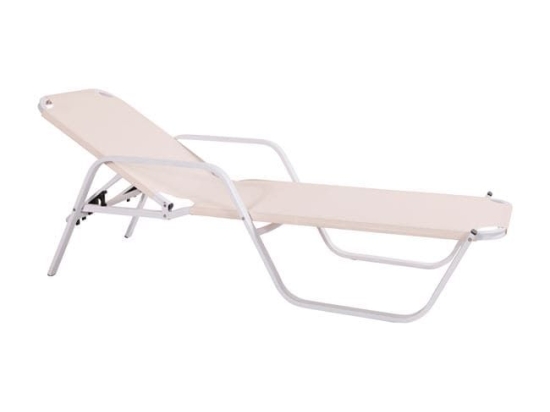 Ξαπλώστρα Επαγγελματική HM5484.03 White