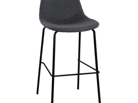 Σκαμπό Vincent HM8579.10 Grey 47Χ50Χ106Υεκ. Σετ 4τμχ Μέταλλο,Ύφασμα