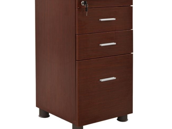 Συρταριέρα Γραφείου Επαγγελματική Wenge HM2049.12 40X46X75Υ εκ.