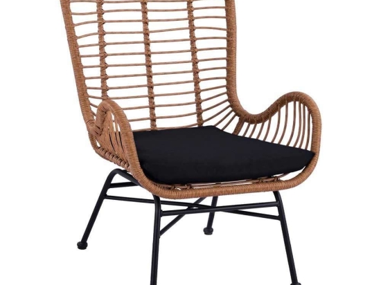 Πολυθρόνα Με Μαξιλάρι HM5704 71Χ76Χ95Υcm Beige