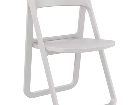 Καρέκλα Πτυσσόμενη Dream 20.0041 48Χ52Χ82cm White Siesta