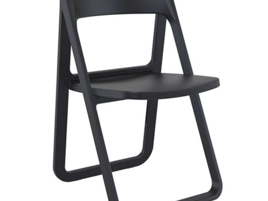 Καρέκλα Πτυσσόμενη Dream 20.0042 48Χ52Χ82cm Black Siesta