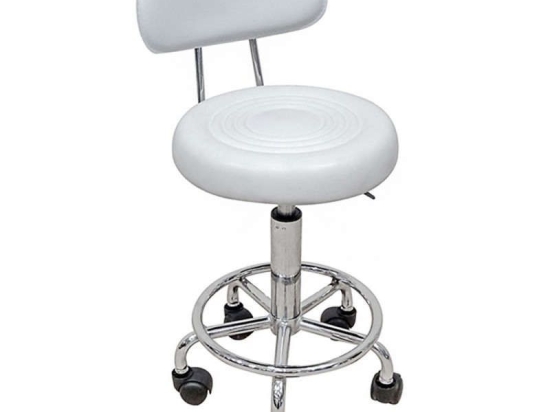 Σκαμπό Bar72 43.2258 38Χ43Χ74-89cm White