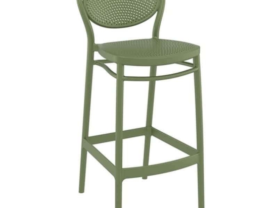 Σκαμπό Marcel 20.0651 45Χ52Χ106cm Olive Green Siesta Πολυπροπυλένιο
