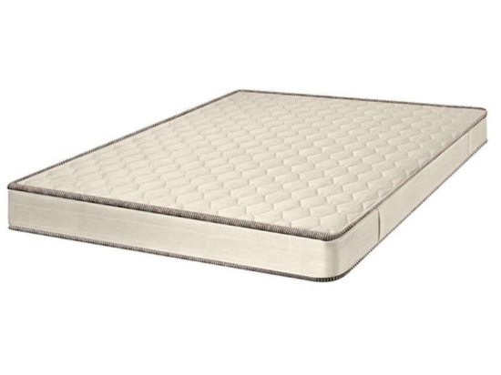 Στρώμα Flexy 38.0137 110Χ200Χ19cm Ecru Ημίδιπλο Ύφασμα