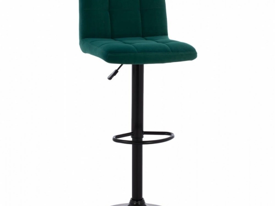 Σκαμπό Bar Diana HM202.13 (Σετ 2τμχ) Pine - Black Μέταλλο,Ύφασμα