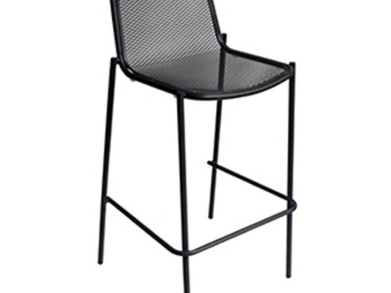 Σκαμπό Bar Factory 24.0102 51X51X101 Black Μέταλλο