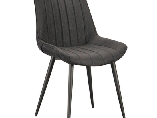 Καρέκλα Bony 11.1590 56Χ61Χ85 Black Μέταλλο,Ύφασμα