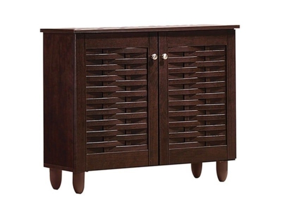 Παπουτσοθήκη 39.0005 77Χ34Χ68cm  Με 2 Πόρτες Wenge Μελαμίνη