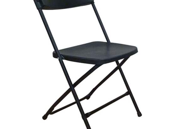 Καρέκλα Πτυσσόμενη Bold 41.0020 44x50x80cm Black