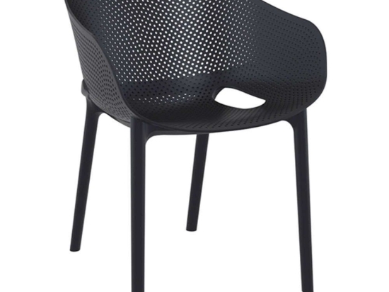 Πολυθρόνα Sky Pro 20.0721 54x60x81cm Black