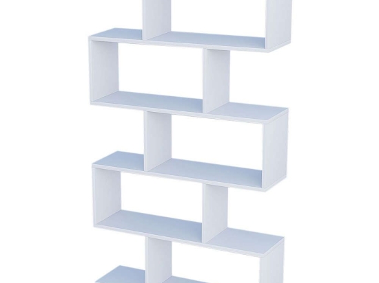 Βιβλιοθήκη Maze HM9426 90x20x156cm White