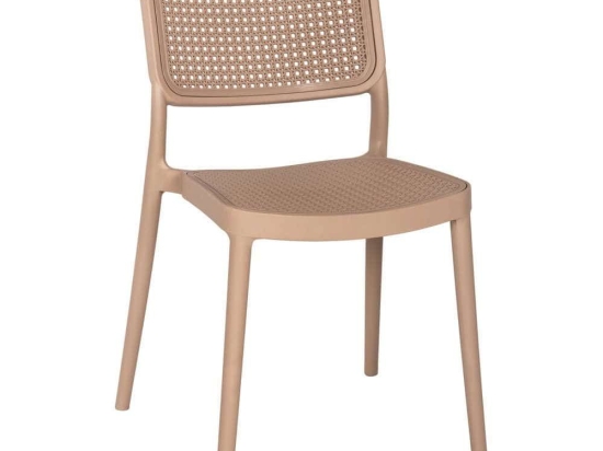 Καρέκλα Πολυπροπυλένιου HM5934.03 51x52x80cm Cappuccino