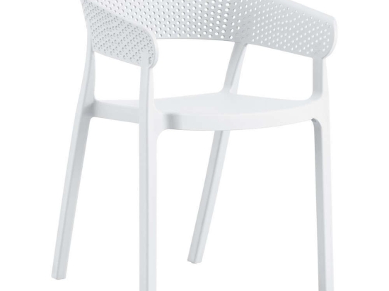 Πολυθρόνα HM5941.01 53,5x50,5x73cm White