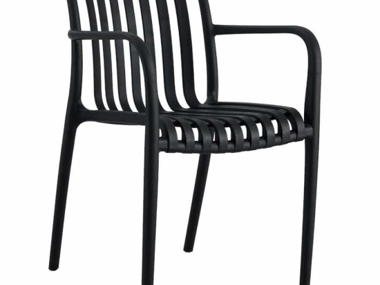 Πολυθρόνα HM5940.02 45,5x56,5x80,5cm Black