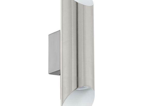 Φωτιστικό Τοίχου Led Viegas 95422 Silver Eglo Μέταλλο