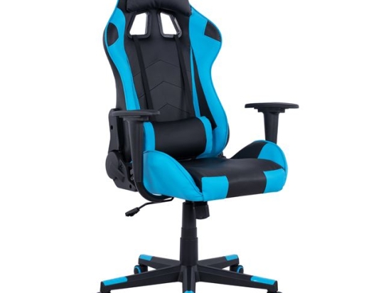 ΠΟΛΥΘΡΟΝΑ GAMING WINTER HM1137.08 ΜΑΥΡΟ-ΣΙΕΛ PU 68Χ67Χ130 ΕΚ
