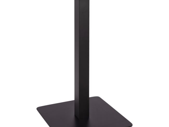 ΒΑΣΗ ΜΕΤΑΛΛΙΚΗ ΜΑΥΡΗ ΜΑΤ 40X40X72Υεκ. HM414.11