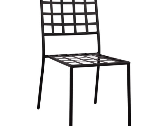ΜΕΤΑΛΛΙΚΗ ΚΑΡΕΚΛΑ EMERY HM5509 ΣΕ ΜΑΥΡΗ ΑΠΟΧΡΩΣΗ 46x58x88  cm