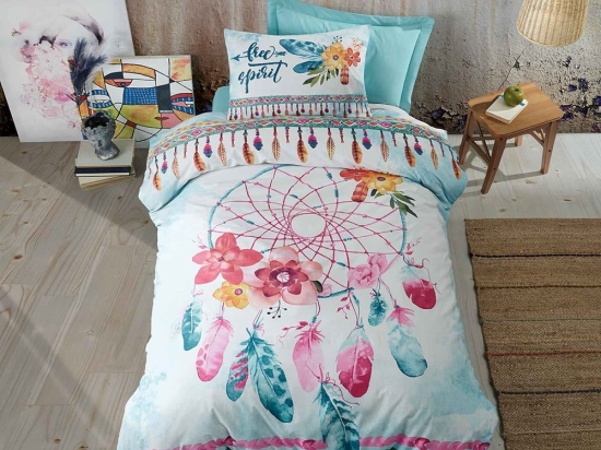 Πάπλωμα Παιδικό Hope (Σετ 2τμχ) Multi Madi Μονό 170x240cm 100% Βαμβάκι