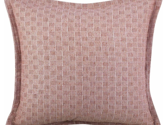Μαξιλαροθήκη Διακοσμητική Perplex Coral Madi 45X45 100% Βαμβάκι