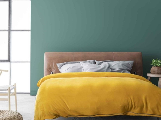 Κουβέρτα Dull Yellow Madi Ημίδιπλο 180x240cm Πολυέστερ