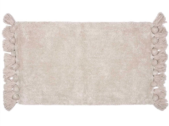 Πατάκι Μπάνιου Plain Beige Madi 60Χ90 100% Βαμβάκι