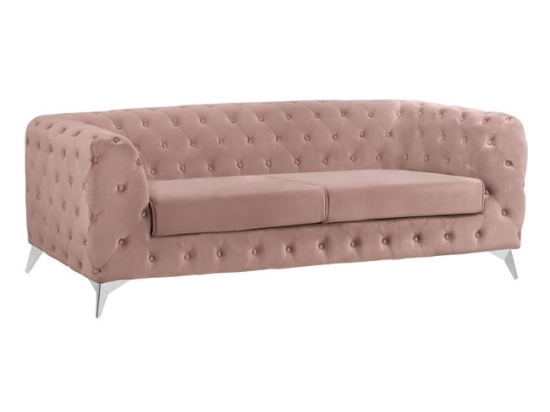 ΚΑΝΑΠΕΣ 3ΘΕΣΙΟΣ ALBERT Τ.CHESTERFIELD ΣΑΠΙΟ ΜΗΛΟ ΒΕΛΟΥΔΟ HM3128.05 224Χ88Χ74Υεκ.