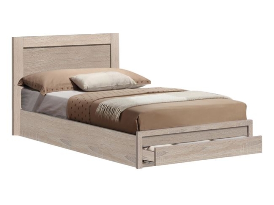 ΚΡΕΒΑΤΙ MELANY HM346.02 ΜΕ 1 ΣΥΡΤΑΡΙ SONOMA 90Χ190 εκ.