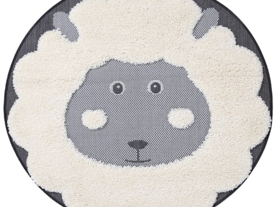 Χαλί Richie 15545-969 Anthracite-Beige Round Royal Carpet 120X120cm Round