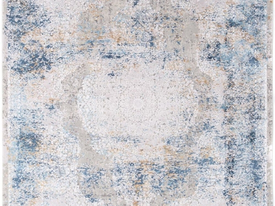 Χαλί Bamboo Silk 5988A Grey-Dark Blue Royal Carpet 160X230cm