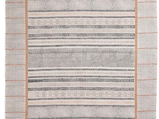 Χαλί Lotus Cotton Kilim 301 Beige Royal Carpet 100X160cm