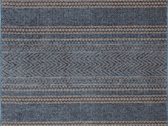 Χαλί Gloria Cotton 34 Blue Royal Carpet 65X140cm