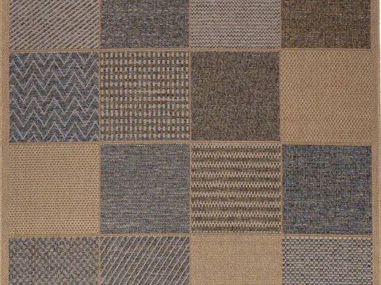 Χαλί Ψάθα Comodo 526 2Z Blue-Beige Royal Carpet 80X150cm