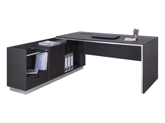 ΓΡΑΦΕΙΟ ΕΠΑΓΓΕΛΜΑΤΙΚΟ ΑΡΙΣΤΕΡΗ ΓΩΝΙΑ ROSEWOOD HM2086L 180X170X76Υ εκ.