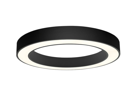 Φωτιστικό Οροφής - Πλαφονιέρα Led Apollo 4214101 Black Viokef Μέταλλο