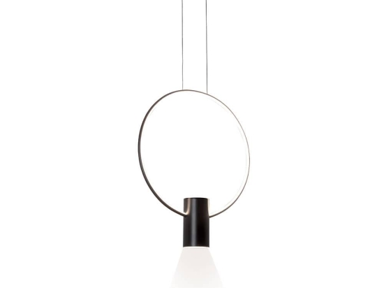 Φωτιστικό Οροφής Led Sindy 4205901 Black Viokef Μέταλλο