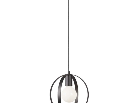 Φωτιστικό Οροφής Malou 4233700 Black Viokef Μέταλλο