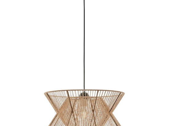 Φωτιστικό Οροφής Argela 4203701 Beige Viokef Σχοινί