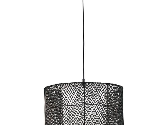 Φωτιστικό Οροφής Grido 4149001 Black Viokef Bamboo