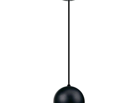 Φωτιστικό Οροφής Ball 4141400 Black Viokef Μέταλλο
