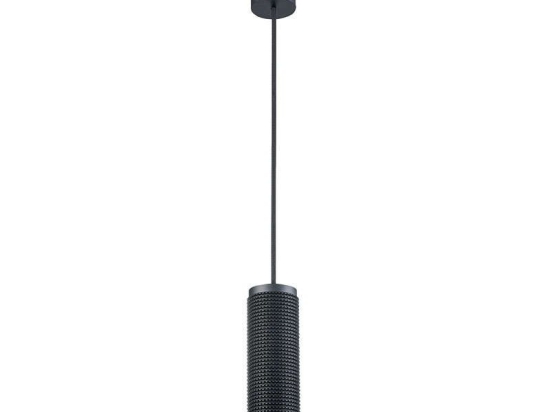 Φωτιστικό Οροφής Knurl 4233200 Black Viokef Αλουμίνιο