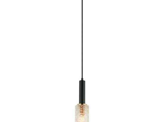 Φωτιστικό Οροφής Lira 4230700 H190 Honey Viokef Γυαλί