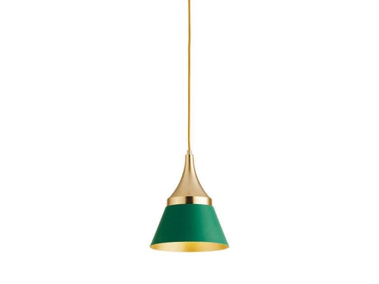 Φωτιστικό Οροφής Menta 4241400 D230 Green-Gold Viokef Μέταλλο